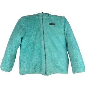 Eddie Bauer Youth Girls Reversible Puffer Coat Size M